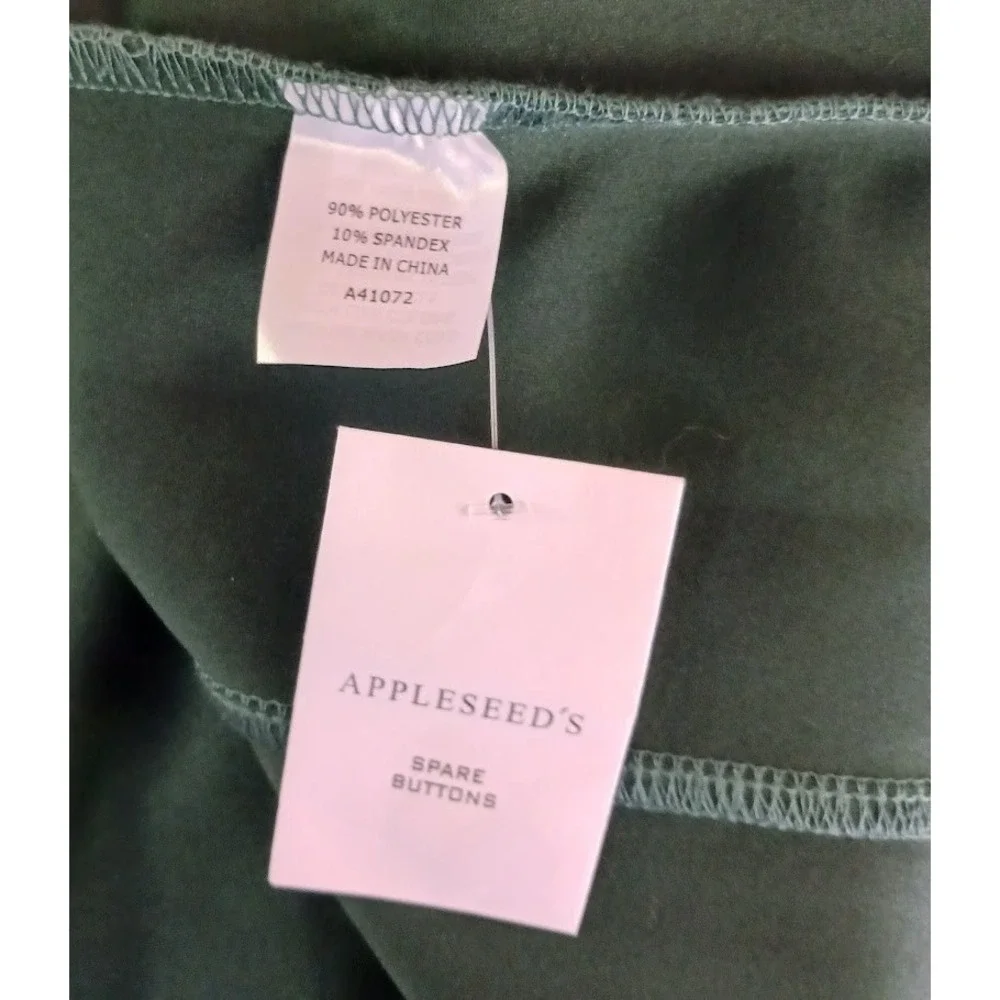 Women's Microsuede Zip-Front Jacket, Appleseed's, size XL, Forest‎ Green - Picture 9 of 9
